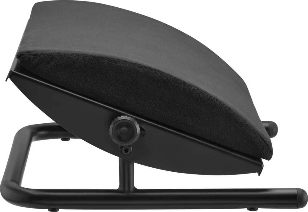 Powerton Ergonomiška kojų atrama, nuimama minkšta pagalvė, juoda, plieninė, keliamoji galia 25 kg, Powerton