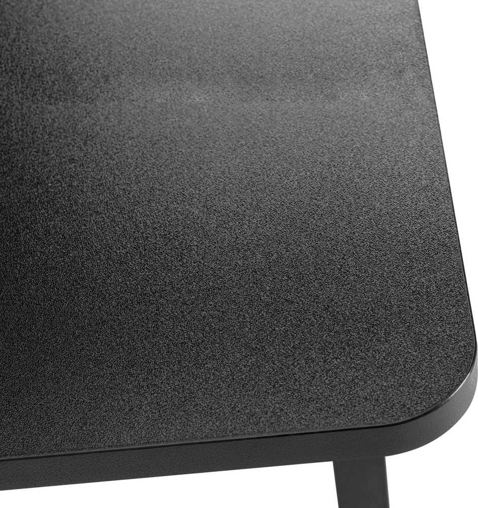 Laikiklis Powerton Monitoriaus pagrindas, lengvas montavimas, vieta klaviatūrai, juoda, metalinė / MDf plokštė, 20 kg keliamoji galia, Powerton, ergo