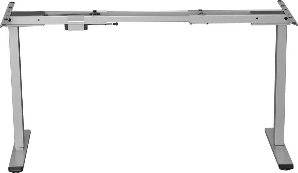 Powerton Desk rėmas/pagrindas, elektra reguliuojamas, tarpų reguliavimas 500mm, apsaugos nuo susidūrimo sistema, pilka, 100 kg keliamoji galia, Powerton