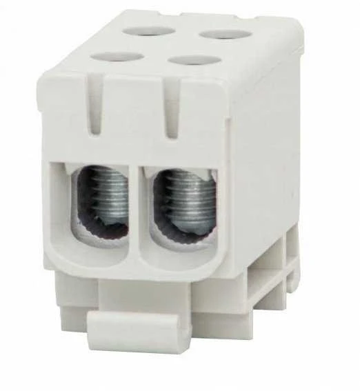 Pozostali Gnybtų juosta LZ F-ELEKTRO F2.0295 ZU korpuse, 1 bėgelio (2x50/2x50mm2), Al/Cu rutulys