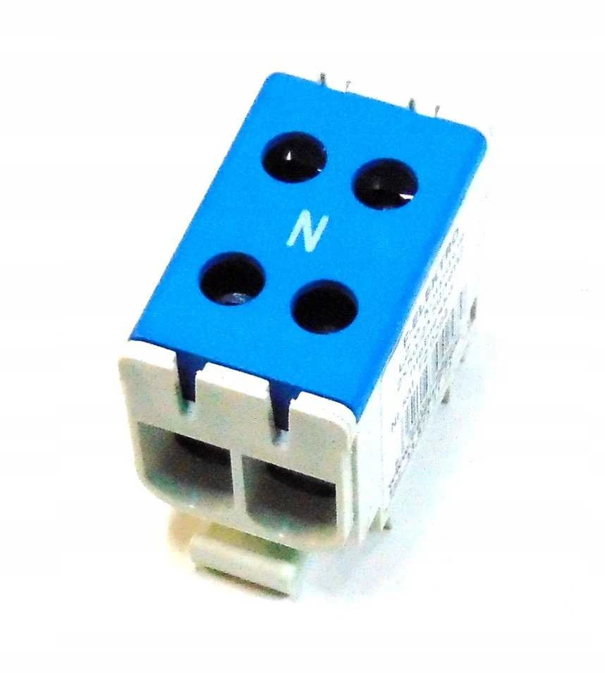 Kiti LZ gnybtų blokeliai korpuse F-ELEKTRO F2.0294 1 bėgelio (2x50/2x50mm2) Al/Cu mėlyna