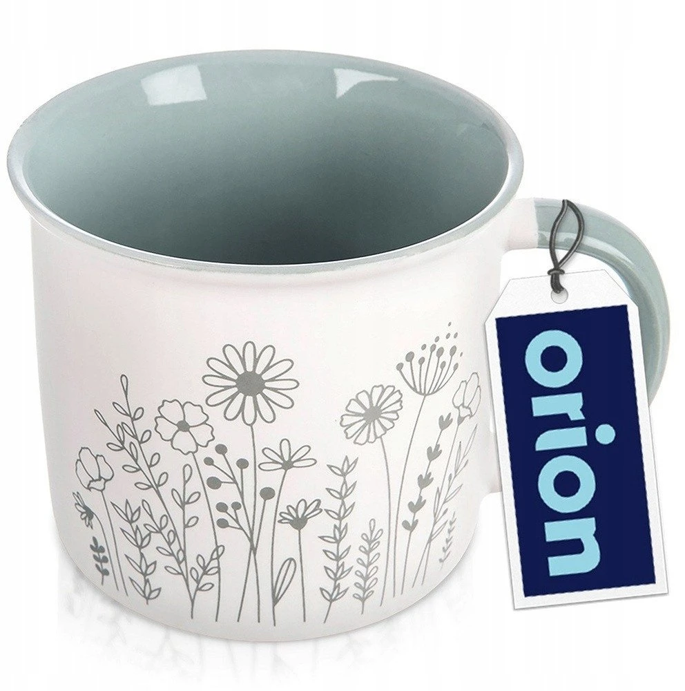 PPD Orion Porceliano Puodelis 400 ml su Žiedų Dekoru