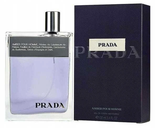 Prada Amber Pour Homme EDT tualetinis vanduo, 100 ml