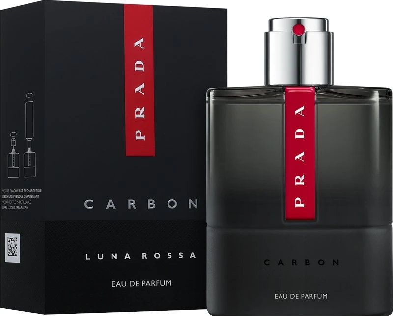 Prada Luna Rossa Carbon EDP parfumuotas vanduo vyrams, 100 ml