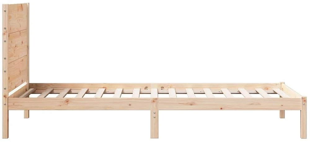 Lova Lovos rėmas be čiužinio, 90x220cm, medienos masyvas, itin ilgas