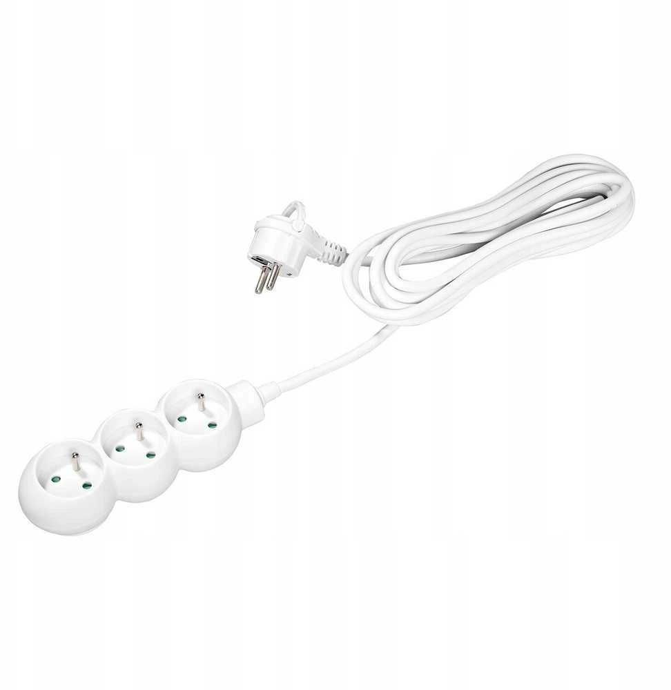 Emos P0315R 3 gniazda 5m 3 1,5mm