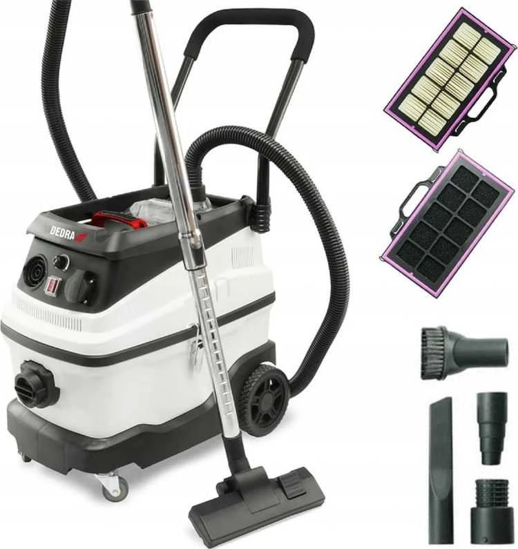 Profesionalus pramoninis dulkiu siurblys Dedra DED6603, 1600W, 30L