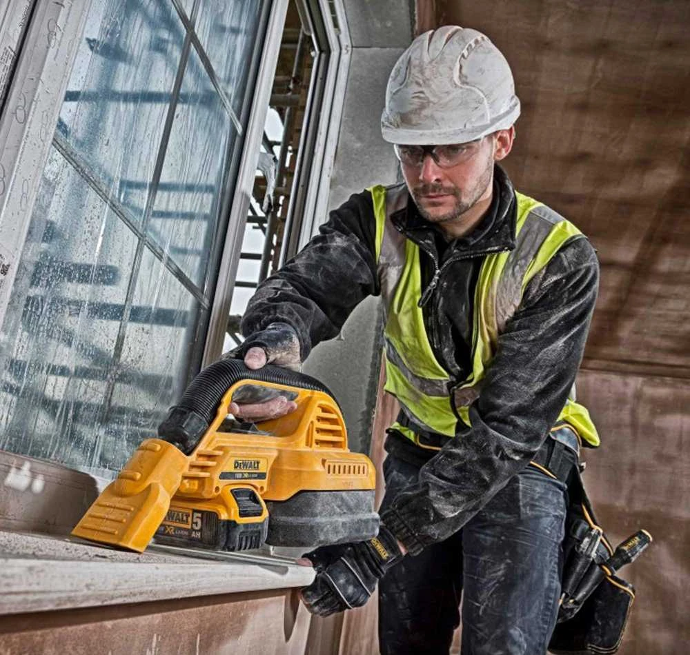 Akumuliatorinis sauso/šlapio siurbimo siurblys DeWalt DCV517N, 18V, 1,9 l, be akumuliatoriaus ir kroviklio
