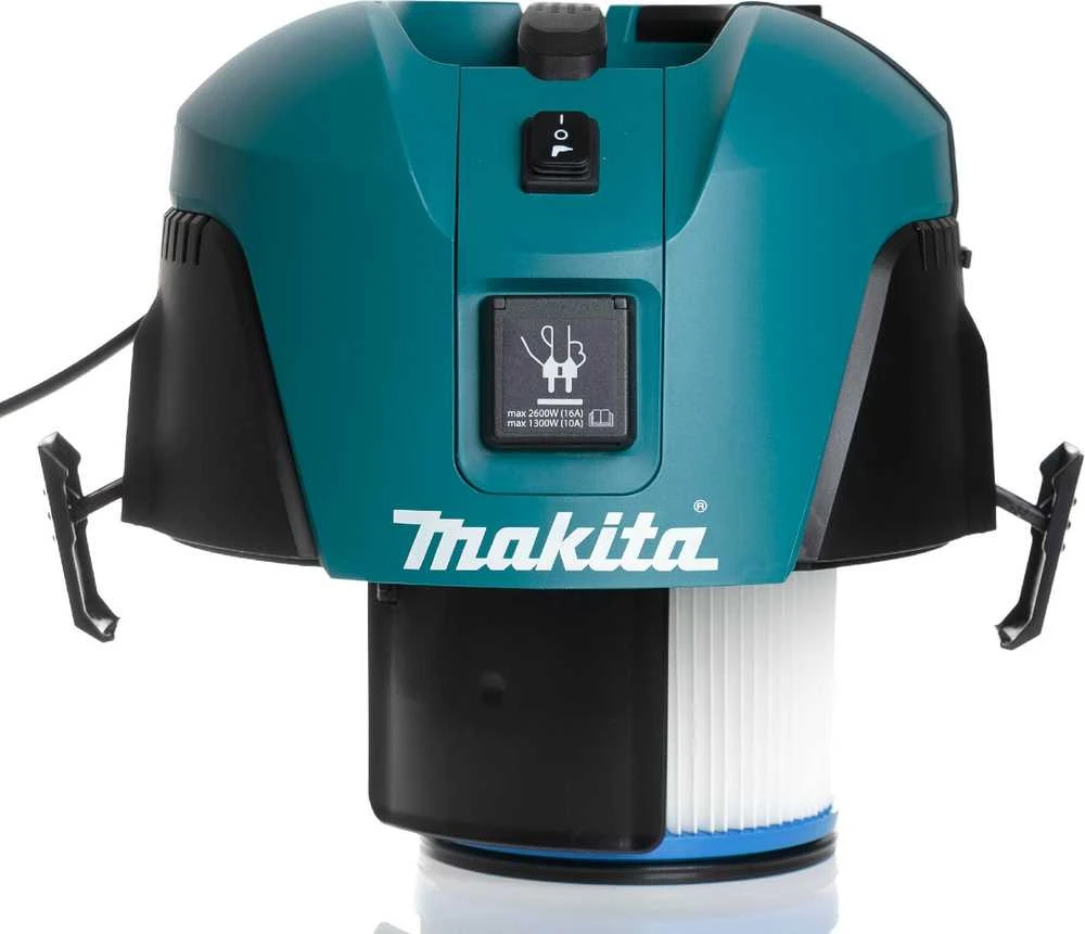 MAKITA Dulkių siurblys VC2512L 1000W 25L, su elektros lizdu, pusiau automatinis filtro valymas