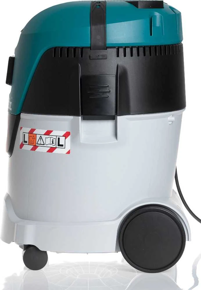 MAKITA Dulkių siurblys VC2512L 1000W 25L, su elektros lizdu, pusiau automatinis filtro valymas