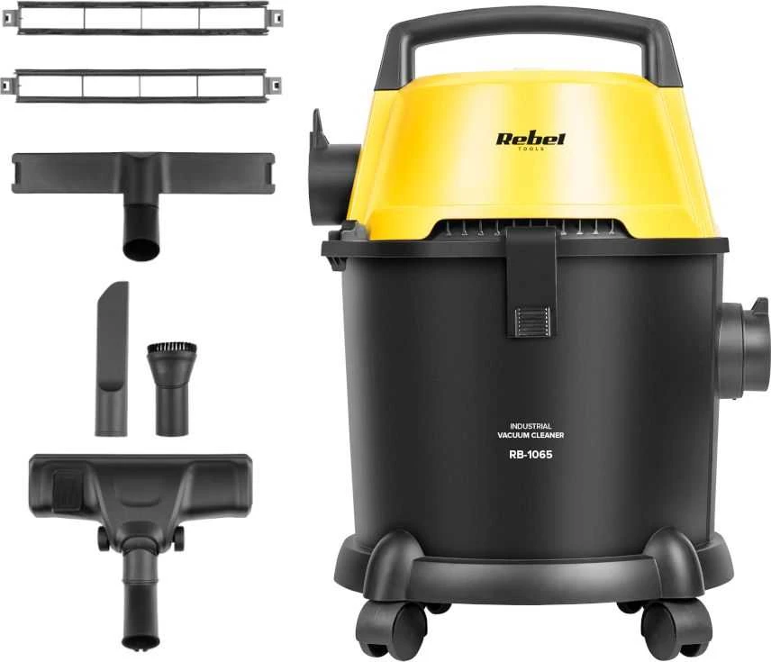Rebel Pramoninis dulkių siurblys RB-1065 - 1400W