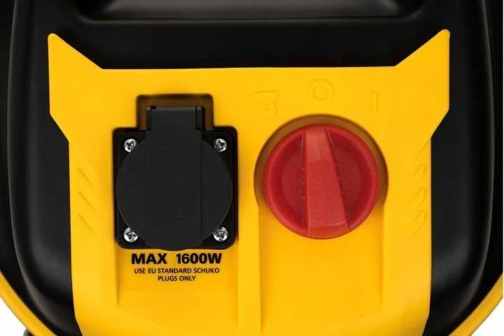 Pramoninis dulkių siurblys STANLEY Wet&Dry SXVC30XTDE, 1600W, lizdas įrankiams