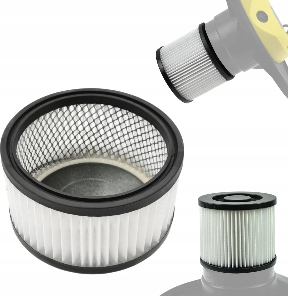 Geko HEPA filtras pelenų siurbliams su filtro purtytuvu