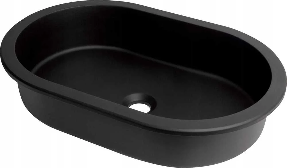 Granitinis praustuvas Deante Silia CQS_NU6U, Nero