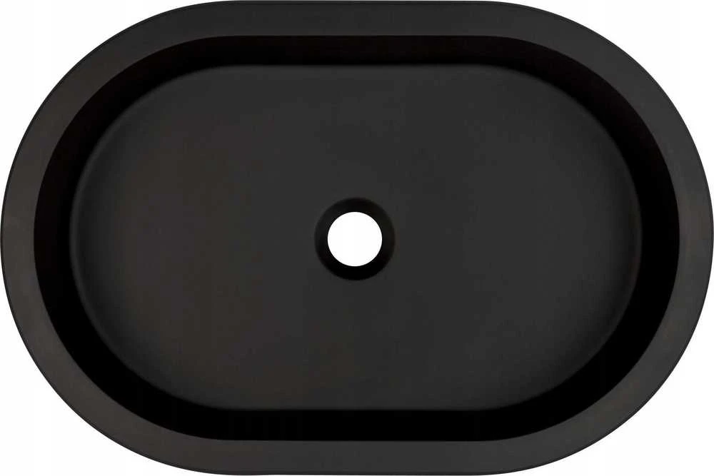 Granitinis praustuvas Deante Silia CQS_NU6U, Nero