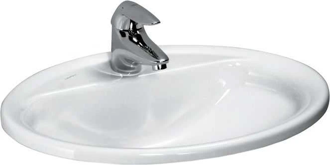 Laufen Pro B įmontuojamas praustuvas 56x44 cm, baltas