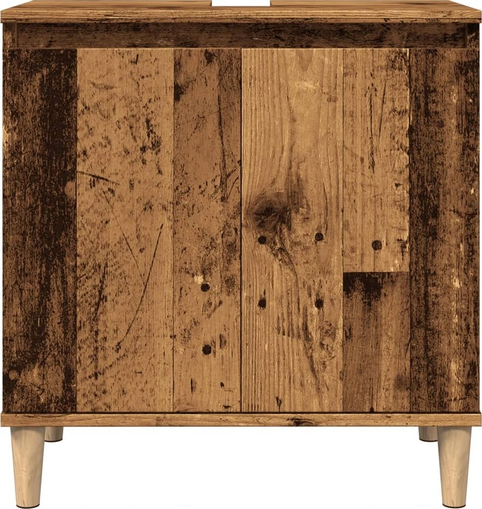 Spintelė praustuvui, medienos, 58x33x60cm, apdirbta mediena