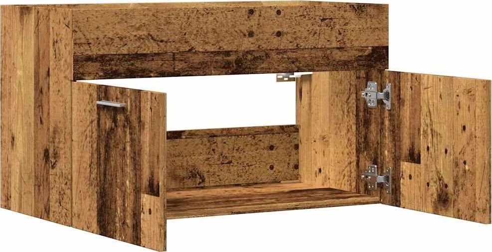 Vonios spintelė praustuvui, medienos, 80x38,5x46cm, mediena