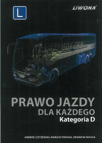 KNYGA Vairuotojo pažymėjimas kiekvienai kategorijai D Liwona
