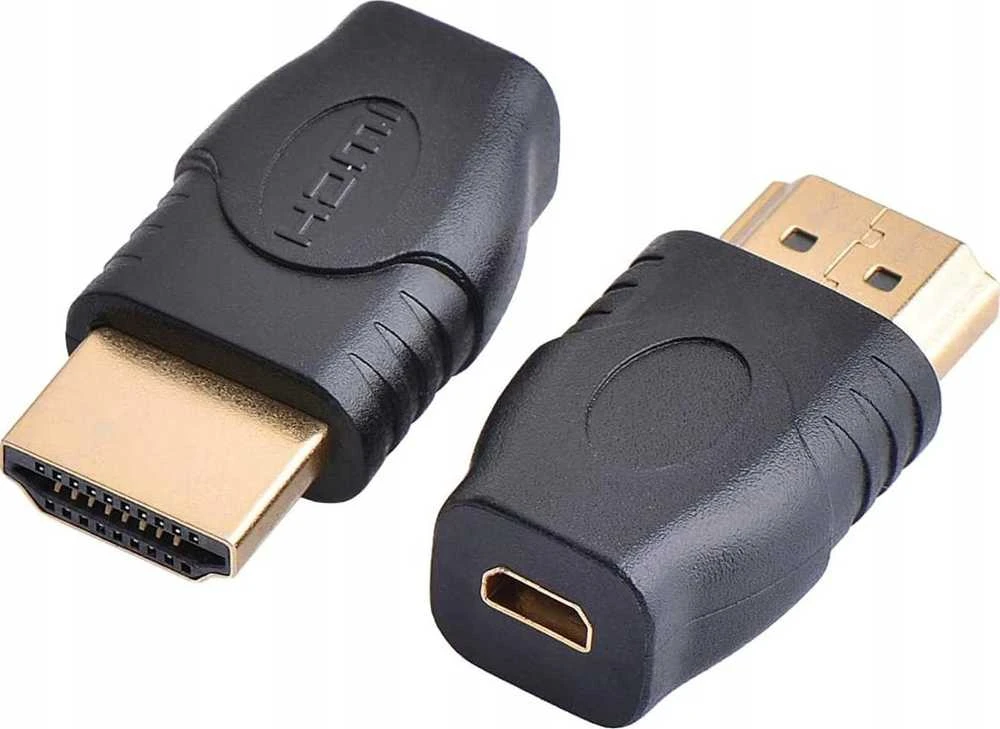 PremiumCord AV adapterio mikro adapteris HDMI D tipo lizdas – HDMI A tipo vyriškas adapteris
