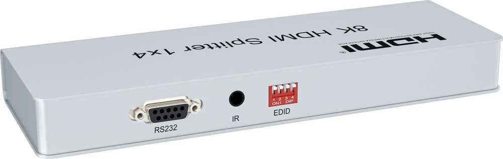 „PremiumCord“ HDMI 2.1 skirstytuvas, 1–4 portų, 8K@60Hz, 4K@120Hz, 1080p, HDR