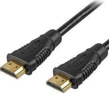 HDMI laidas su aukso spalvos jungtimis