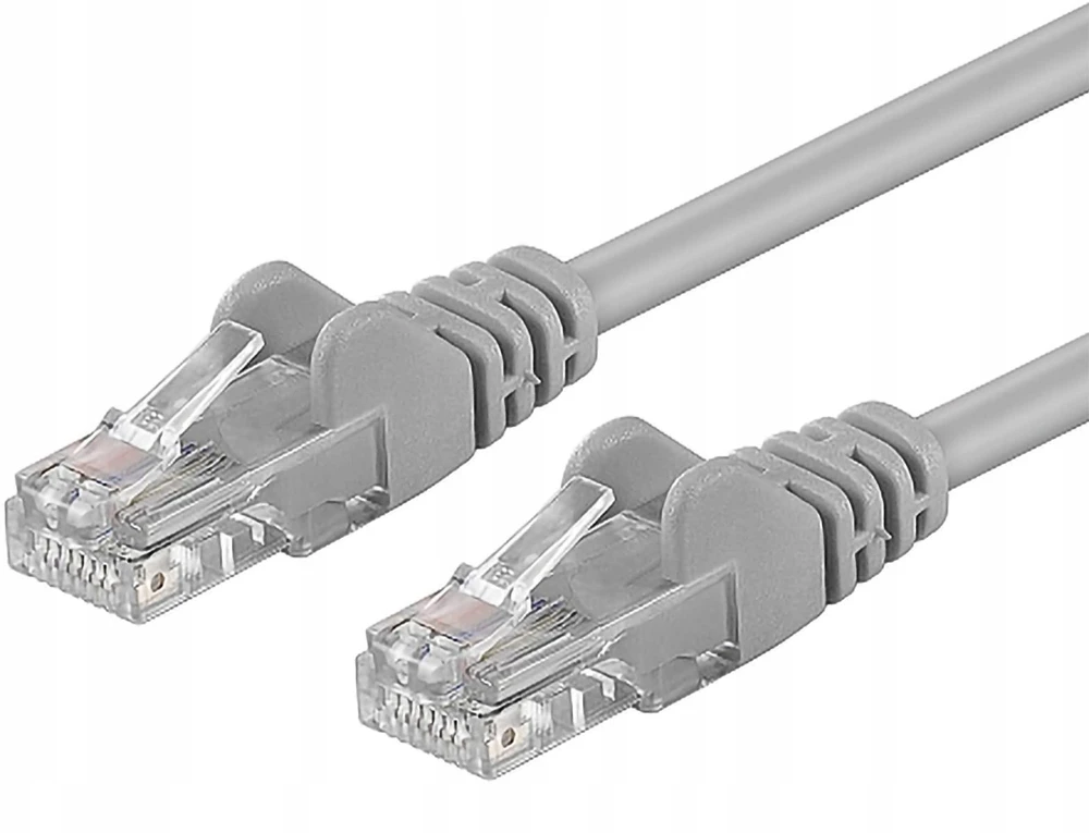 „PremiumCord“ jungiamasis kabelis UTP RJ45-RJ45 CAT6, 50 m, pilkas