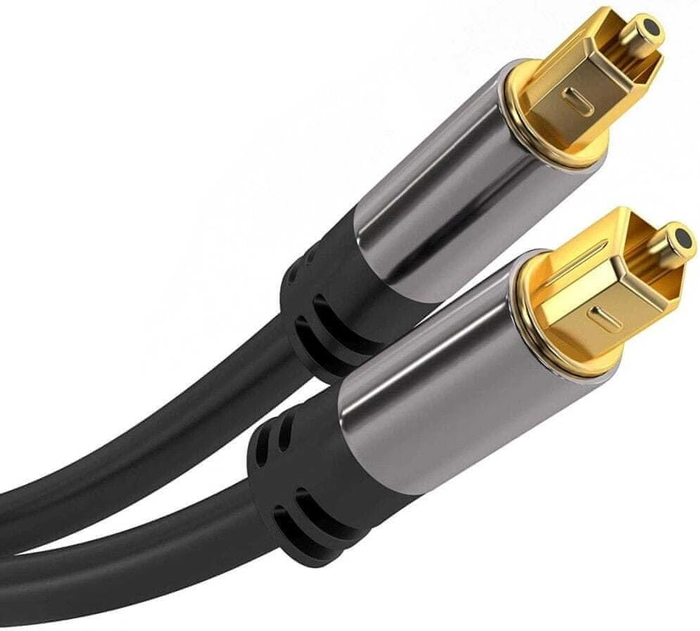 PremiumCord Kabelis Toslink M/M 6mm 0,5m juoda