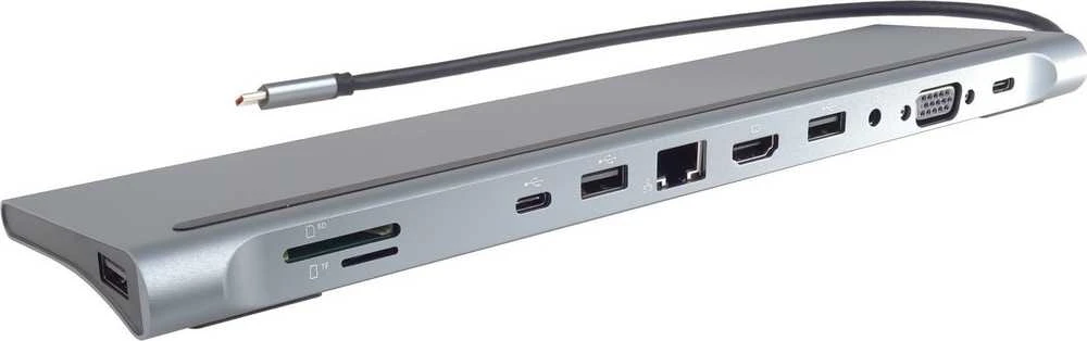 PremiumCord MST USB-C viso dydžio prijungimo stotis, tinkanti nešiojamam kompiuteriui
