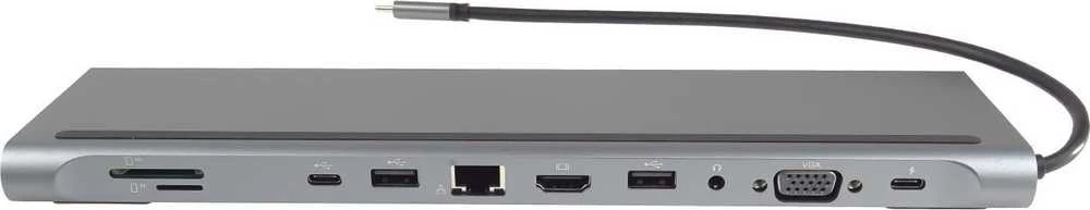 PremiumCord MST USB-C viso dydžio prijungimo stotis, tinkanti nešiojamam kompiuteriui