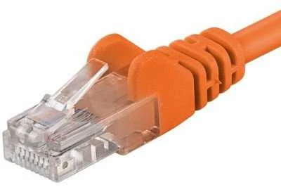 PremiumCord Patch kabelis UTP RJ45-RJ45 CAT6 5m oranžinis