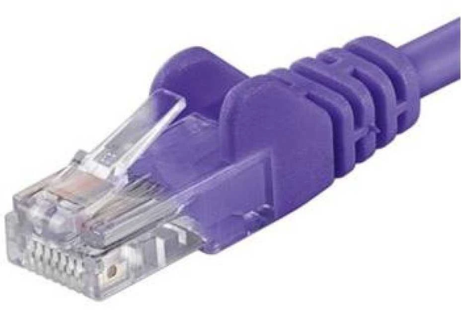 PREMIUMCORD patch kabelis UTP RJ45-RJ45 CAT5e 7m violetinis