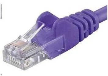 PREMIUMCORD patch kabelis UTP RJ45-RJ45 CAT5e 10m violetinis
