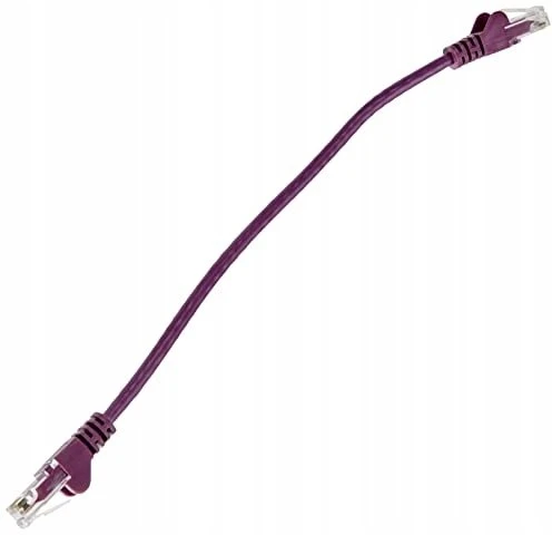PremiumCord Patch kabelis UTP RJ45-RJ45 CAT6 0.25m violetinė
