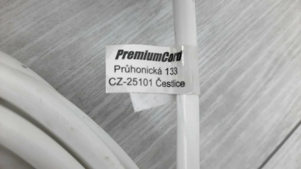 PremiumCord ilgintuvas 230V, 10m 3 lizdai