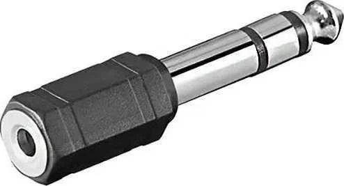 Audio adapteris 6,3 mm į 3,5 mm kištukas