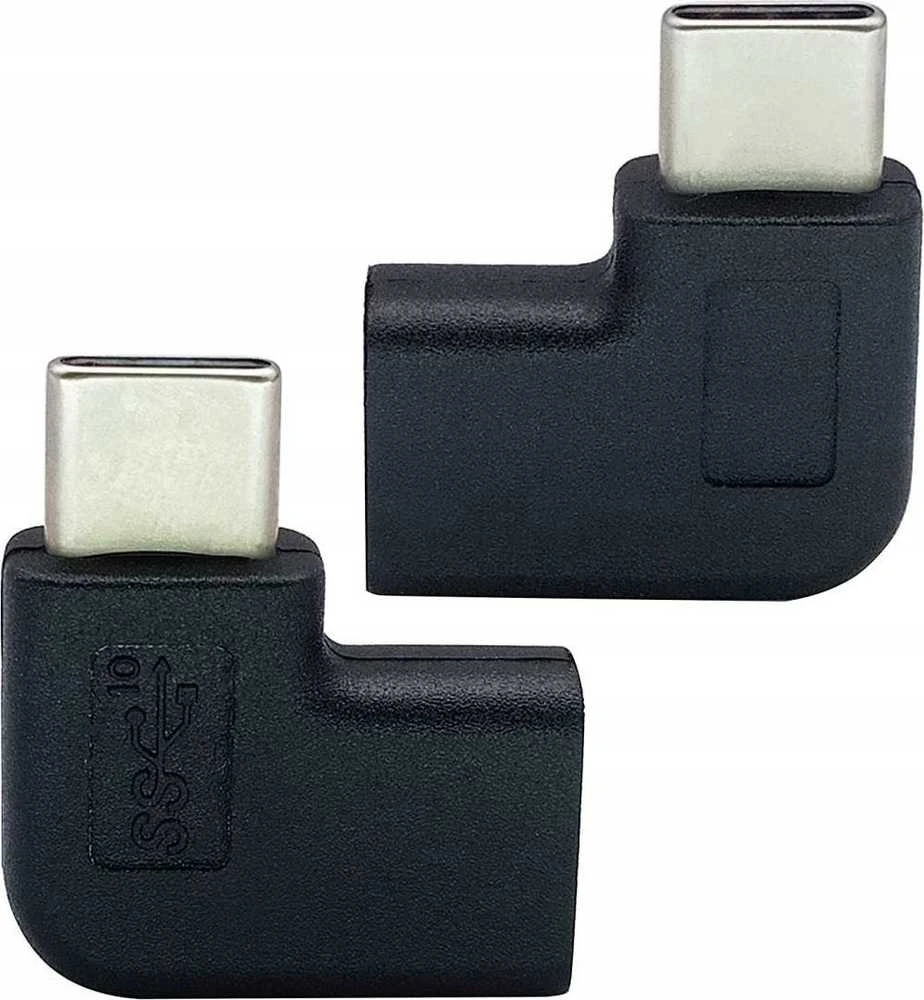 PremiumCord PremiumCord Adaptér USB-C/male - C/female zahnutý 90°