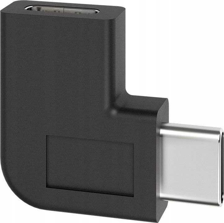 PremiumCord PremiumCord Adaptér USB-C/male - C/female zahnutý 90°