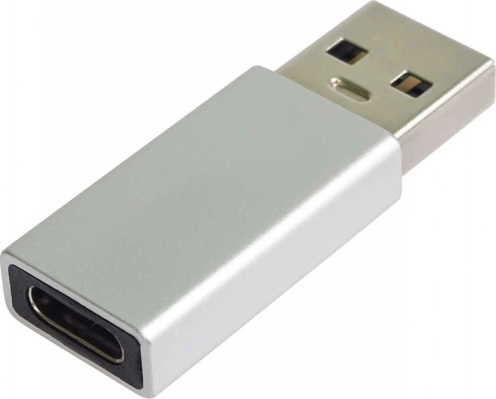 PremiumCord PremiumCord Adaptér USB-C na USB-A 2.0, sidabrinė