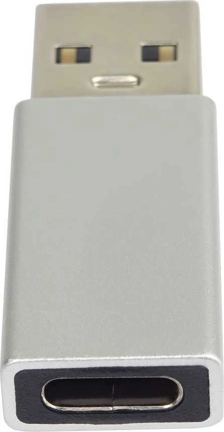 PremiumCord PremiumCord Adaptér USB-C na USB-A 2.0, sidabrinė