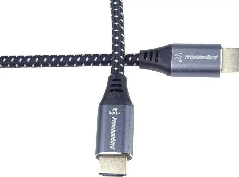 Kabelis PremiumCord HDMI - HDMI 2m juoda (kphdm21s2)