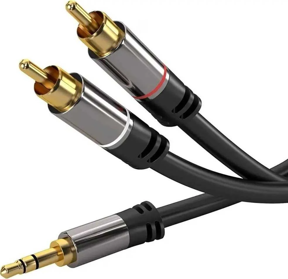 PremiumCord PREMIUMCORD kabelis, Jack 3.5mm-2xCINCH M/M 1,5m