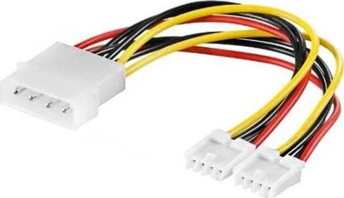 Molex į 2x FDD maitinimo adapteris