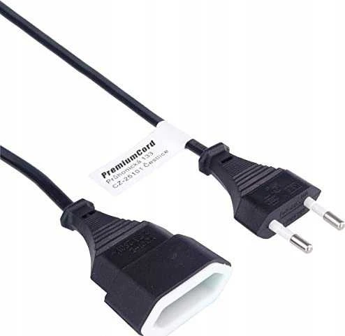 PREMIUMCORD Maitinimo laidas 230V, ilgintuvas, 3m
