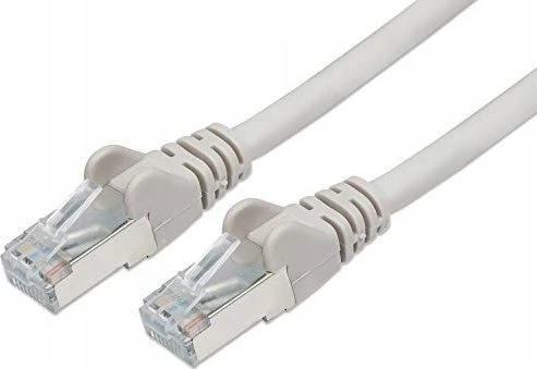 PremiumCord PREMIUMCORD Patch kabelis CAT6a S-FTP, RJ45-RJ45, AWG 26/7 0,25m pilka
