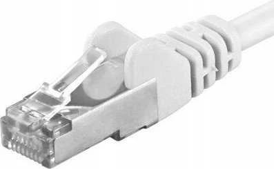 PremiumCord PREMIUMCORD Patch kabelis CAT6a S-FTP, RJ45-RJ45, AWG 26/7 0,25m balta