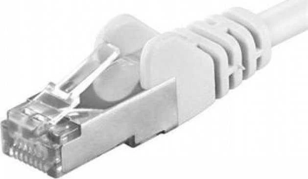 PremiumCord PREMIUMCORD Patch kabelis CAT6a S-FTP, RJ45-RJ45, AWG 26/7 1,5m balta