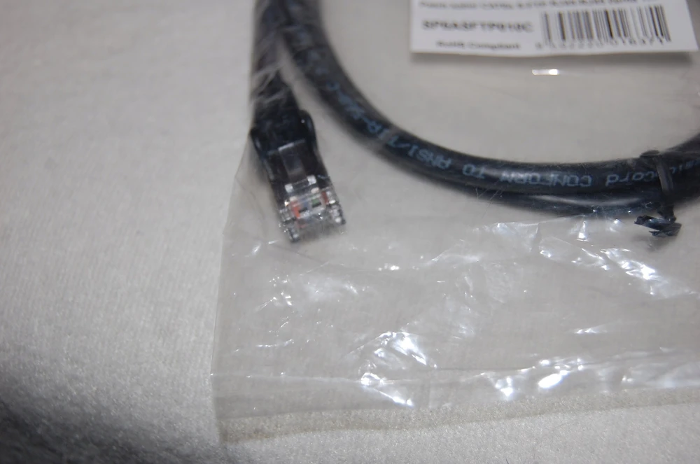 PremiumCord PREMIUMCORD Patch kabelis CAT6a S-FTP, RJ45-RJ45, AWG 26/7 1m juoda