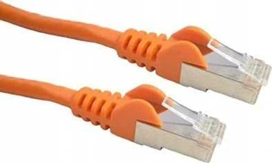 PremiumCord PREMIUMCORD Patch kabelis CAT6a S-FTP, RJ45-RJ45, AWG 26/7 3m oranžinis