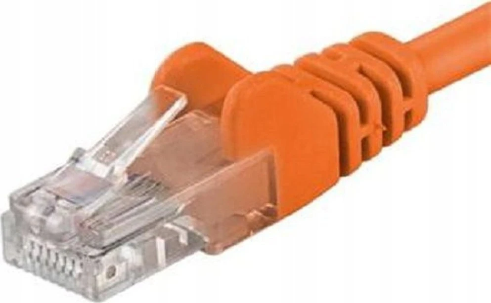 PremiumCord PremiumCord Patch kabelis UTP RJ45-RJ45 CAT6 0,25m oranžinis